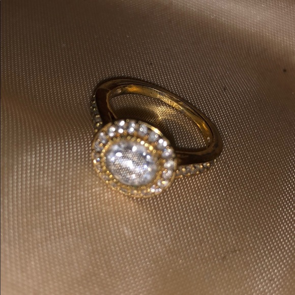 Set of 4 gold plated rings - Picture 3 of 6